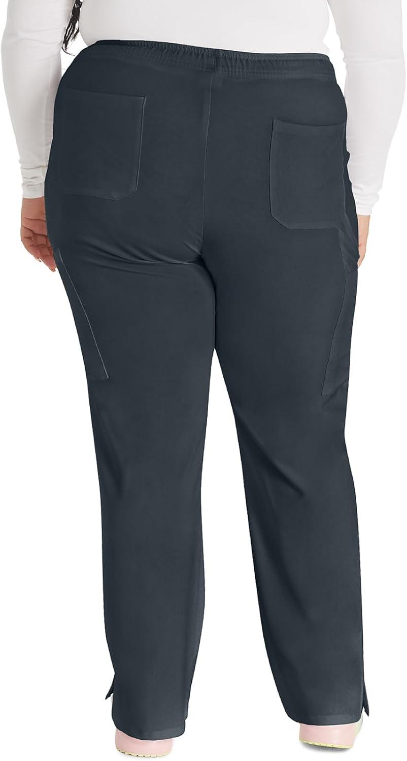image:imageDickies Scrubs for Women Drawstring Cargo Scrub Pants with FourWay Stretch and Moisture Wicking DK010Pewter
