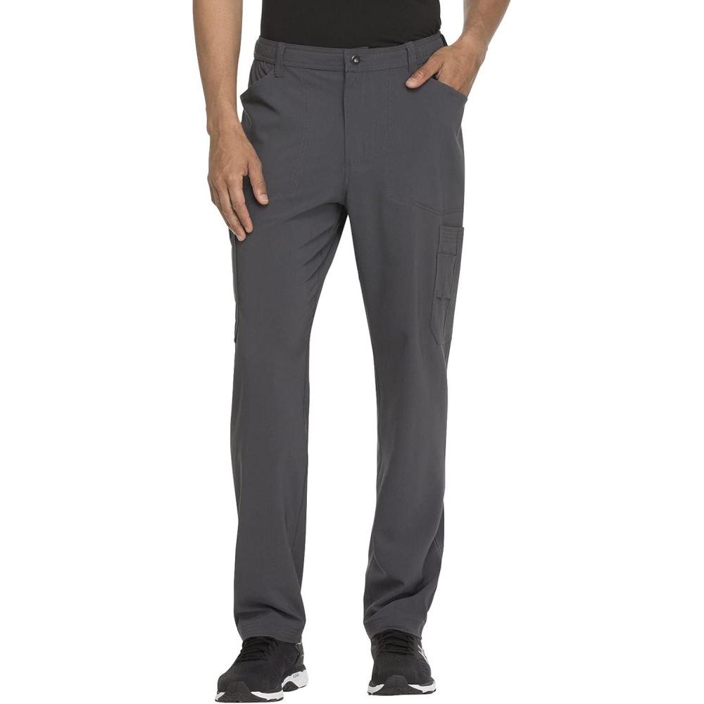 image:imageDickies Advance Men Scrubs Pant Straight Leg Zip Fly Cargo DK205Pewter