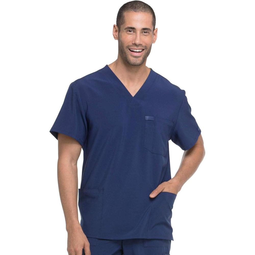 image:imageDickies EDS Essentials Men Scrubs Top VNeck DK645Navy