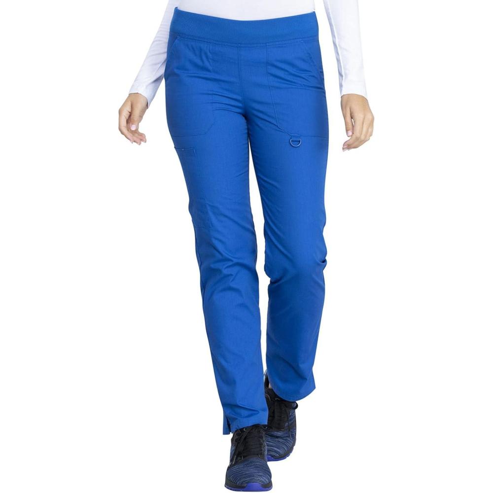 image:imageDickies EDS Signature Women Scrubs Pant Mid Rise Tapered Leg Pullon DK125Royal