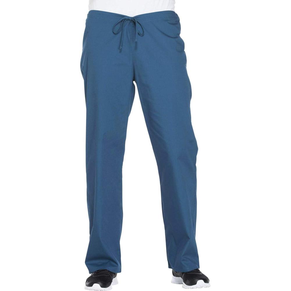 image:imageDickies Women and Men Natural Rise Pant with 2 Pockets and Adjustable Drawstring 83006Caribbean Blue