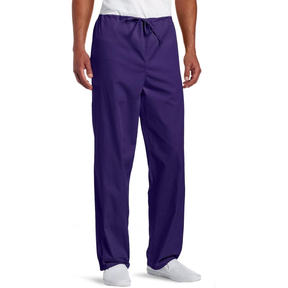 image:imageDickies Women and Men Natural Rise Pant with 2 Pockets and Adjustable Drawstring 83006Purple