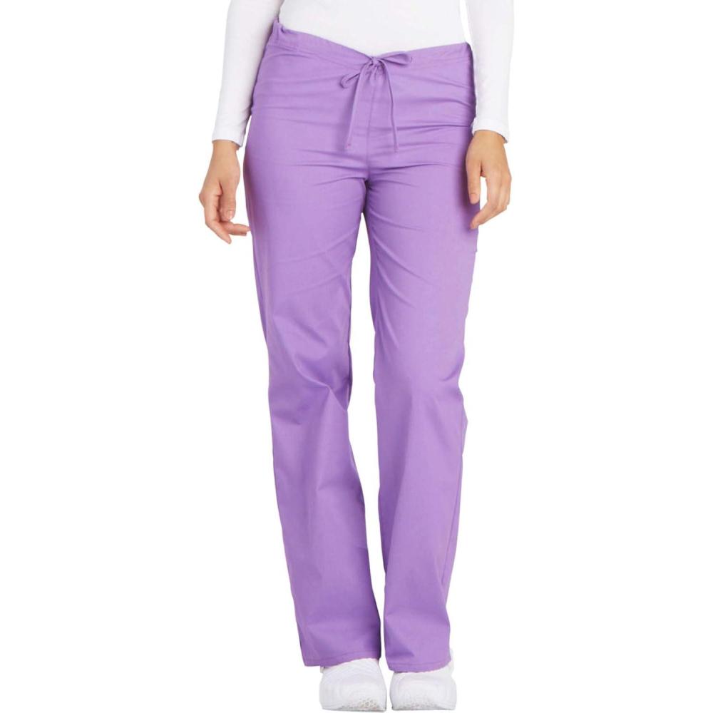 image:imageDickies Women and Men Natural Rise Pant with 2 Pockets and Adjustable Drawstring 83006Sparkling Plum