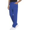 Dickies Advance Men Scrubs Pant Straight Leg Zip Fly Cargo DK205(Royal)
