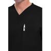 Dickies EDS Essentials Men Scrubs Top Tuckable V-Neck DK635(Black)