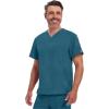 Dickies EDS Essentials Men Scrubs Top Tuckable V-Neck DK635(Caribbean Blue)