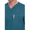 Dickies EDS Essentials Men Scrubs Top Tuckable V-Neck DK635(Caribbean Blue)