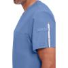 Dickies EDS Essentials Men Scrubs Top Tuckable V-Neck DK635(Ciel)