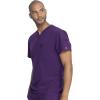 Dickies EDS Essentials Men Scrubs Top Tuckable V-Neck DK635(Eggplant)