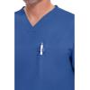 Dickies EDS Essentials Men Scrubs Top Tuckable V-Neck DK635(Galaxy Blue)