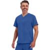 Dickies EDS Essentials Men Scrubs Top Tuckable V-Neck DK635(Galaxy Blue)