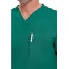 Dickies EDS Essentials Men Scrubs Top Tuckable V-Neck DK635(Hunter Green)
