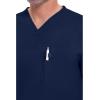 Dickies EDS Essentials Men Scrubs Top Tuckable V-Neck DK635(Navy)