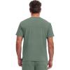 Dickies EDS Essentials Men Scrubs Top Tuckable V-Neck DK635(Olive)