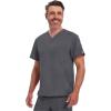 Dickies EDS Essentials Men Scrubs Top Tuckable V-Neck DK635(Pewter)