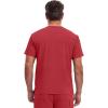 Dickies EDS Essentials Men Scrubs Top Tuckable V-Neck DK635(Red)
