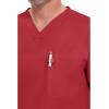 Dickies EDS Essentials Men Scrubs Top Tuckable V-Neck DK635(Red)
