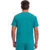 Dickies EDS Essentials Men Scrubs Top Tuckable V-Neck DK635(Teal Blue)