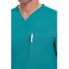 Dickies EDS Essentials Men Scrubs Top Tuckable V-Neck DK635(Teal Blue)