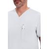 Dickies EDS Essentials Men Scrubs Top Tuckable V-Neck DK635(White)