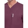 Dickies EDS Essentials Men Scrubs Top Tuckable V-Neck DK635(Wine)
