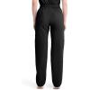 Dickies EDS Signature Scrubs for Women, Elastic Waist Pull-On Cargo Pants for Women in Soft Brushed Poplin – 86106(Black)