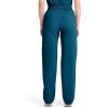 Dickies EDS Signature Scrubs for Women, Elastic Waist Pull-On Cargo Pants for Women in Soft Brushed Poplin – 86106(Caribbean Blue)