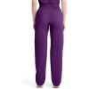 Dickies EDS Signature Scrubs for Women, Elastic Waist Pull-On Cargo Pants for Women in Soft Brushed Poplin – 86106(Eggplant)