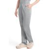 Dickies EDS Signature Scrubs for Women, Elastic Waist Pull-On Cargo Pants for Women in Soft Brushed Poplin – 86106(Grey)