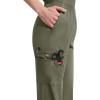 Dickies EDS Signature Scrubs for Women, Elastic Waist Pull-On Cargo Pants for Women in Soft Brushed Poplin – 86106(Olive)