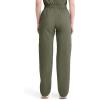 Dickies EDS Signature Scrubs for Women, Elastic Waist Pull-On Cargo Pants for Women in Soft Brushed Poplin – 86106(Olive)