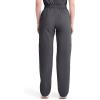 Dickies EDS Signature Scrubs for Women, Elastic Waist Pull-On Cargo Pants for Women in Soft Brushed Poplin – 86106(Pewter)