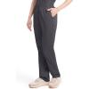 Dickies EDS Signature Scrubs for Women, Elastic Waist Pull-On Cargo Pants for Women in Soft Brushed Poplin – 86106(Pewter)