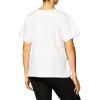 Dickies EDS Signature Scrubs for Women, Empire Waist Mock Wrap Top in Soft Brushed Poplin 86806(White)