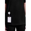 Dickies EDS Signature Scrubs for Women, V-Neck Womens Tops in Soft Brushed Poplin 86706(Black)