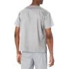 Dickies EDS Signature Scrubs for Women, V-Neck Womens Tops in Soft Brushed Poplin 86706(Grey)