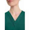 Dickies EDS Signature Scrubs for Women, V-Neck Womens Tops in Soft Brushed Poplin 86706(Hunter)