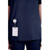 Dickies EDS Signature Scrubs for Women, V-Neck Womens Tops in Soft Brushed Poplin 86706(Navy)