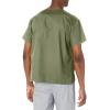 Dickies EDS Signature Scrubs for Women, V-Neck Womens Tops in Soft Brushed Poplin 86706(Olive)