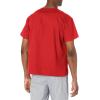 Dickies EDS Signature Scrubs for Women, V-Neck Womens Tops in Soft Brushed Poplin 86706(Red)