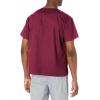 Dickies EDS Signature Scrubs for Women, V-Neck Womens Tops in Soft Brushed Poplin 86706(Wine)