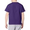 Dickies EDS Signature Scrubs for Women and Scrubs for Men, Unisex One Pocket V-Neck Top in Soft Brushed Poplin 83706(Grape)