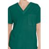 Dickies EDS Signature Scrubs for Women and Scrubs for Men, Unisex One Pocket V-Neck Top in Soft Brushed Poplin 83706(Hunter)