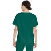 Dickies EDS Signature Scrubs for Women and Scrubs for Men, Unisex One Pocket V-Neck Top in Soft Brushed Poplin 83706(Hunter)