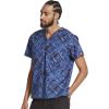 Dickies EDS Signature Scrubs for Women and Scrubs for Men, Unisex One Pocket V-Neck Top in Soft Brushed Poplin 83706(Painterly Plaid)
