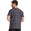Dickies EDS Signature Scrubs for Women and Scrubs for Men, Unisex One Pocket V-Neck Top in Soft Brushed Poplin 83706(Plaid Distress)