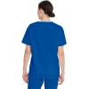 Dickies EDS Signature Scrubs for Women and Scrubs for Men, Unisex One Pocket V-Neck Top in Soft Brushed Poplin 83706(Royal)