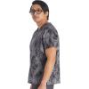 Dickies EDS Signature Scrubs for Women and Scrubs for Men, Unisex One Pocket V-Neck Top in Soft Brushed Poplin 83706(Tonal Topography)