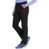 Dickies EDS Signature Women Scrubs Pant Mid Rise Tapered Leg Pull-on DK125(Black)