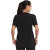 Dickies EDS Women Scrubs Top V-Neck DK700(Black)